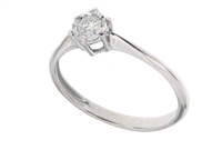 Anello I Gioielli del Sole Donna in Oro bianco Diamante 0.08 Ct ANLS16-008 - ANLS16-008